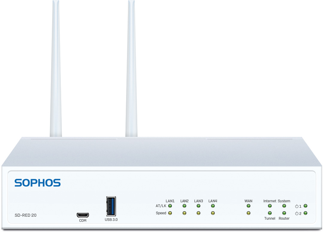 SD-RED 20 Front with 3G-4G Expansion Slot