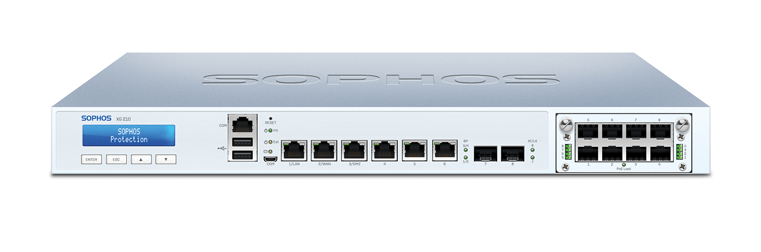 Sophos XG 210 - Front
