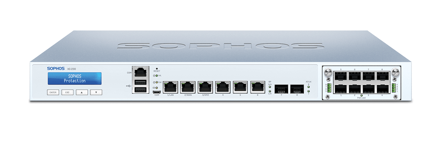 Sophos XG 230 - Front