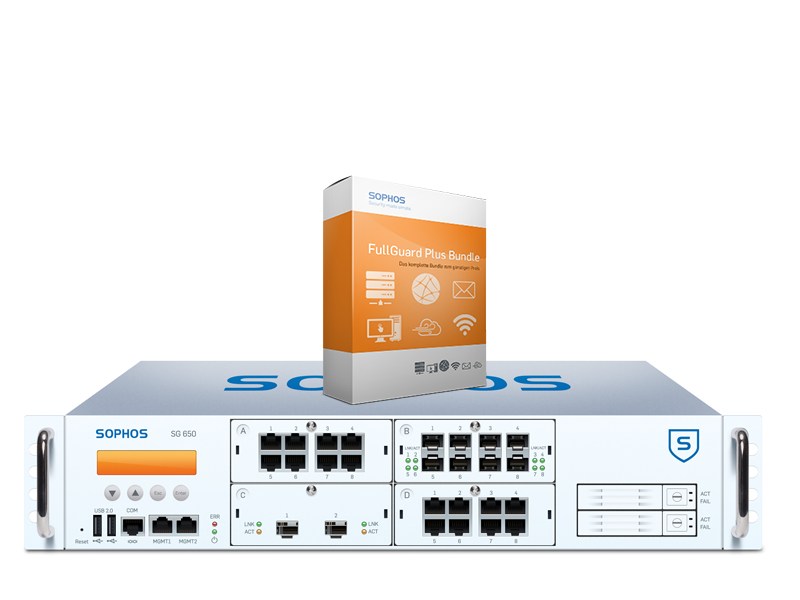 SG650-TPP Sophos SG 650 TotalProtect Plus (SG650)