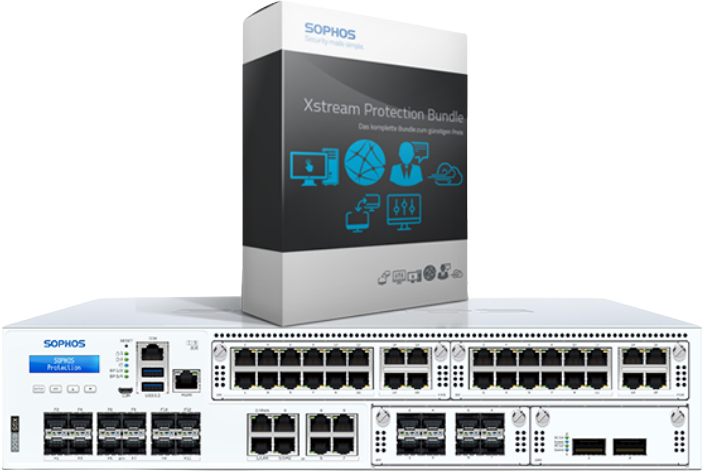 Sophos Firewall Stack Sophos Firewall und Software