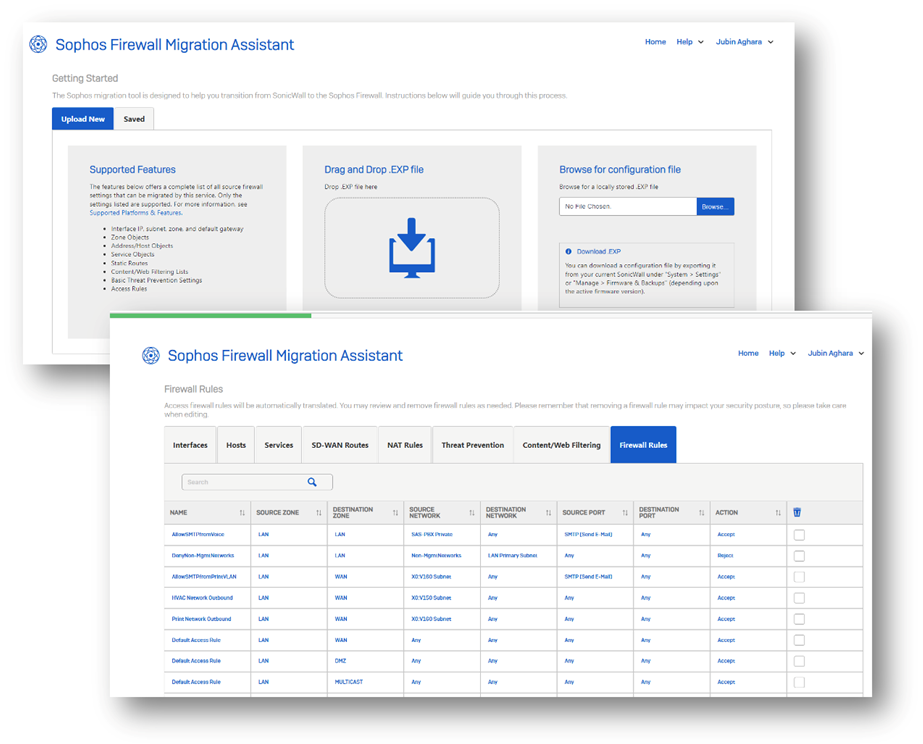 Einfach migrieren: Von Fortinet zur Sophos Firewall mit dem neuen Migration Assistant