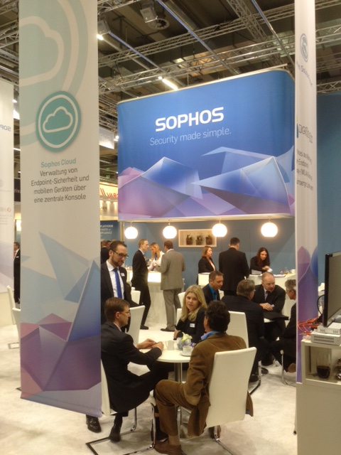 Sophos präsentiert auf der it-sa - der IT-Security Messe in Nürnberg - IT-Security-Lösungen  der nächsten Generation