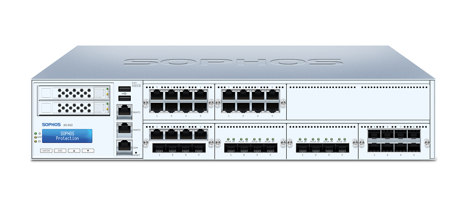 Sophos XG 650 - Front