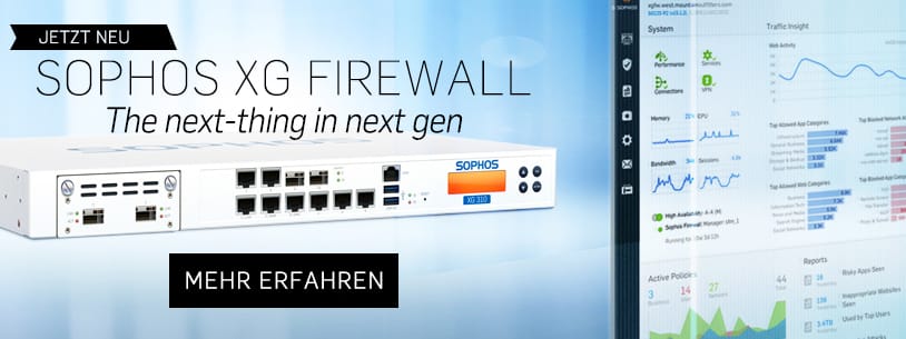 Neue Dimension der IT-Sicherheit: Sophos Security Heartbeat und XG Firewall