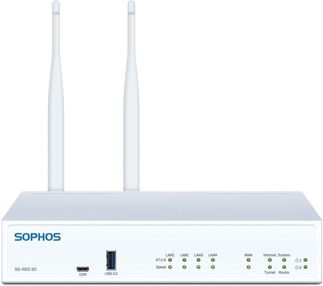 SD-RED 20 Front with WiFi Expansion Slot