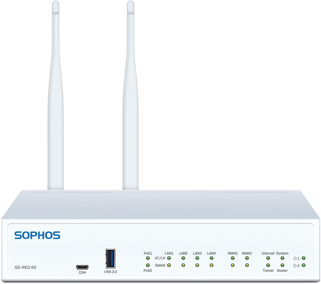 SD-RED 60 Front with WiFi Expansion Slot
