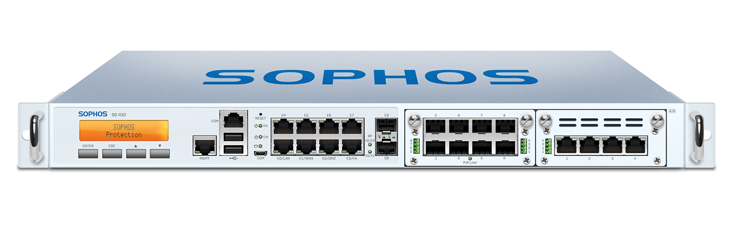 Sophos SG 430 - Front