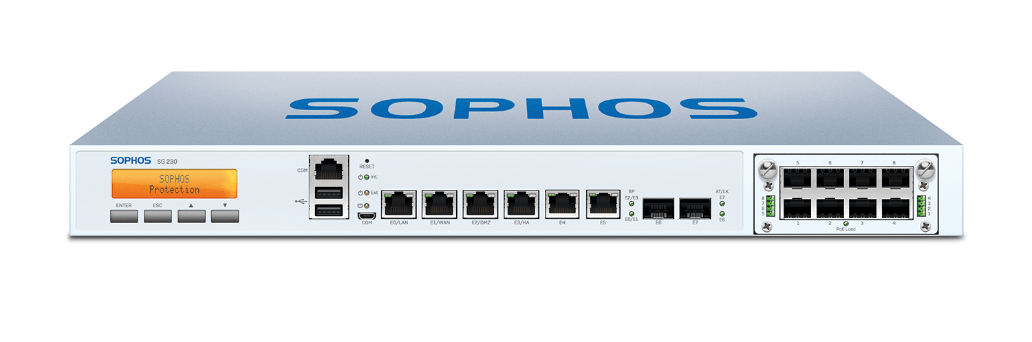 Sophos SG 230 - Front