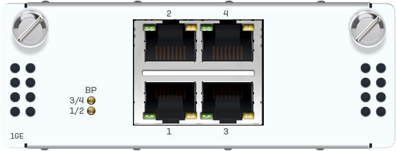 Sophos 4 Port GbE Kupfer - 2 Bypass-Gruppen FleXi Port-Modul (für alle XGS Rackmount-Modelle)
