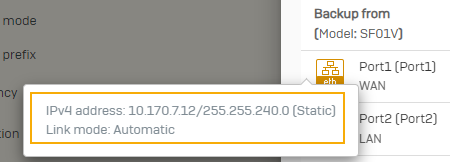 Backup and restore assistant interface.