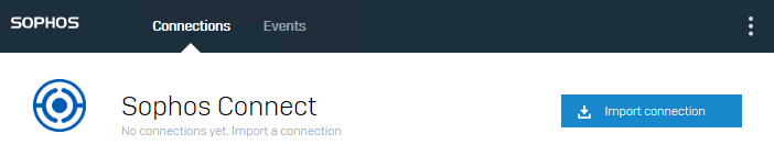Import connection.