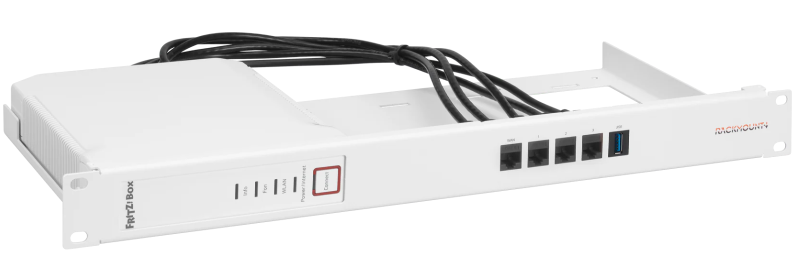 RM-FB-T4 Rackmount.IT - Rackmount Kit für FRITZ!Box 4060