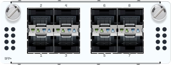 8-x-10g-sfpplus-module-min Sophos 8 Port 10GbE SFP+ FleXi Port-Modul (nur für XGS 5500/6500 Modelle)
