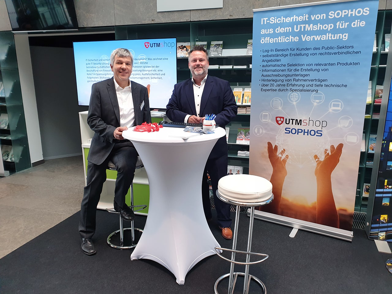 UTMshop als ausstellender Sophos Partner bei der 15. Fachtagung für IT-Beschaffung in Berlin