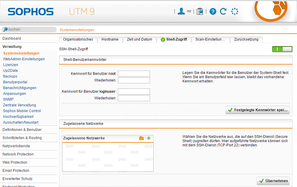 Workaround- Reset der Aktiven lizenzierten IP-Adressen für Software UTM