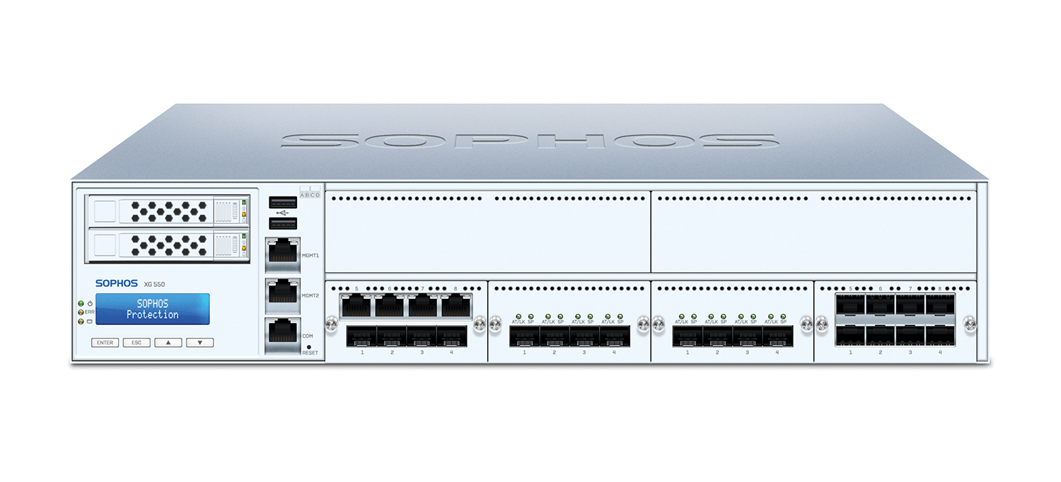 Sophos XG 550 - Front