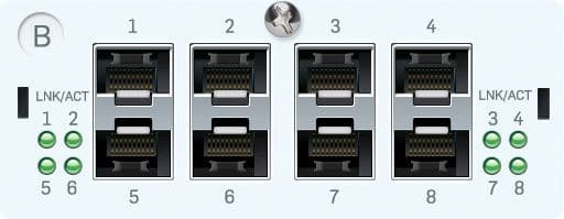 Sophos 8x GbE SFP Portmodul für SG/XG/UTM 5xx/6xx (Glasfaser)