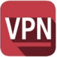 VPN rot transpatente Linie