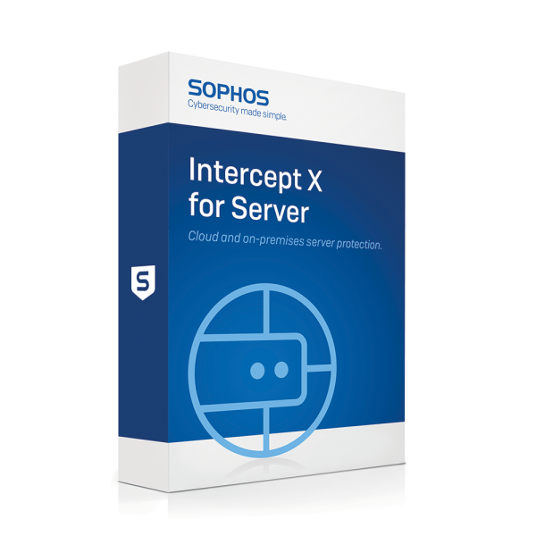 Sophos Central Intercept X Advanced für Server mit XDR - GOV (Verlängerung)