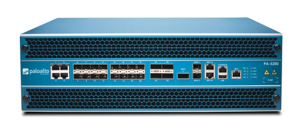 Palo Alto Networks PA-5280 Firewall System bis 68 Gbps, 64 Mio Sessions, 2x AC Netzteil
