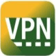 VPN gelb-grün mit gepunkteter Linie
