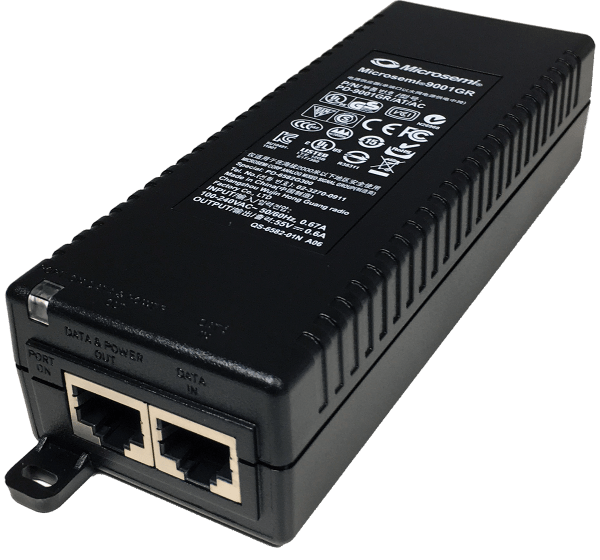 Sophos Microsemi AP PoE Injector Gbit/30W APX 120, APX 320, APX 530, APX 740, AP 100X Outdoor (Netzt