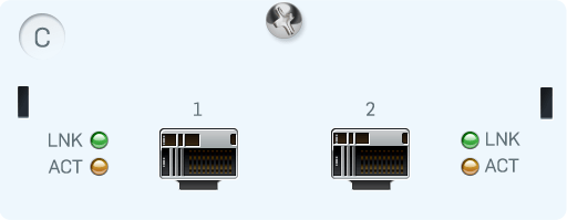 Sophos 2x 10 Gbit SFP+ Rev2 FleXi Portmodul SG/XG 5xx/6xx (Glasfaser)
