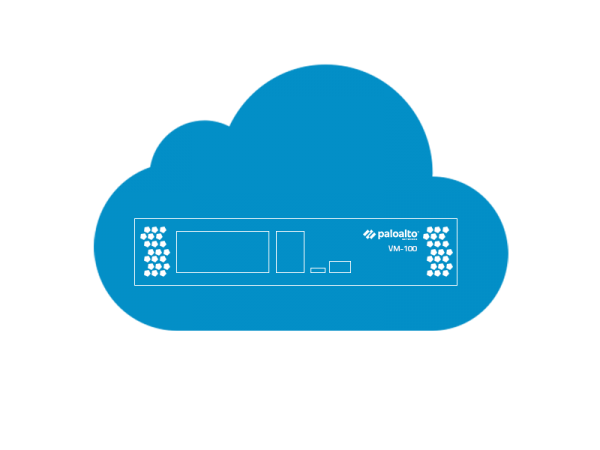 Palo Alto Networks VM-100 Lizenz, 50K Sessions, 25/25 IPSec/SSL Tunnel, 10 Zonen, 250 Regeln