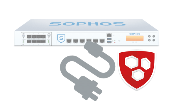 Sophos XRP200 externes redundantes Netzteil für SG/XG 210 Rev3, SG/XG 230/3xx/4xx Rev2